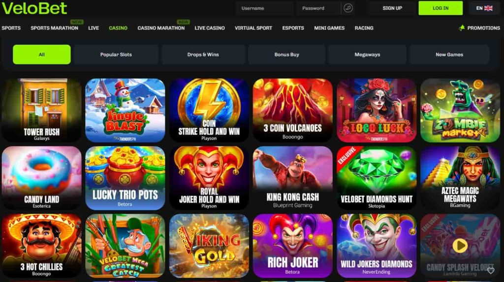 velobet casino review